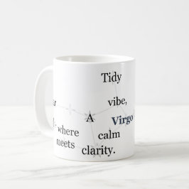Virgo Fun & Inspirierend Design für den täglichen Kaffeetasse