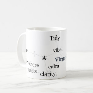 Virgo Fun & Inspirierend Design für den täglichen Kaffeetasse