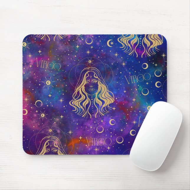 Virgo Galaxy Mousepad (Mit Mouse)