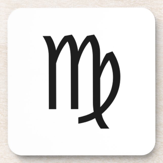 Virgo Getränkeuntersetzer (Vorderseite)