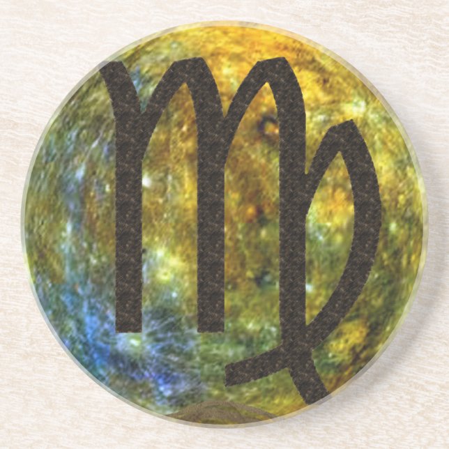 Virgo Getränkeuntersetzer (Vorne)