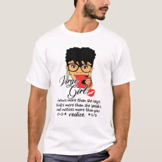 Virgo Girl sind im August 23 - 22 September Gebore T-Shirt