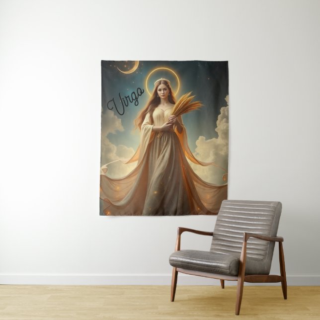 Virgo Goddess Wall Tapestry Wandteppich (Beispiel)
