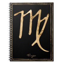 Virgo Hammered Stilgold Astrologie-Symbol