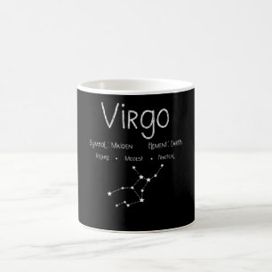 Virgo Horoscope Astrologie Star Signatur Geburtsta Kaffeetasse