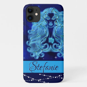 Virgo in Dark Blue Case-Mate iPhone Hülle