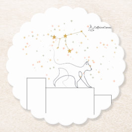 Virgo Inspiration Cat Coaster Untersetzer
