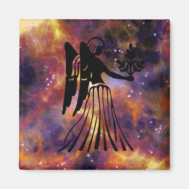 Virgo-Jungfrau-Magnet Magnet (Vorne)
