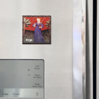 Virgo Jungfrau Zodiac Sign Geburtstagsparty Magnet