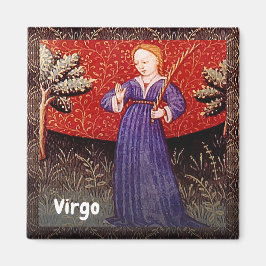 Virgo Jungfrau Zodiac Sign Geburtstagsparty Magnet