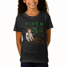 Virgo Kid Zodiac Strips T-Shirt