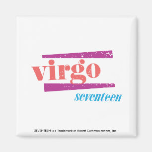 Virgo LtPink Magnet