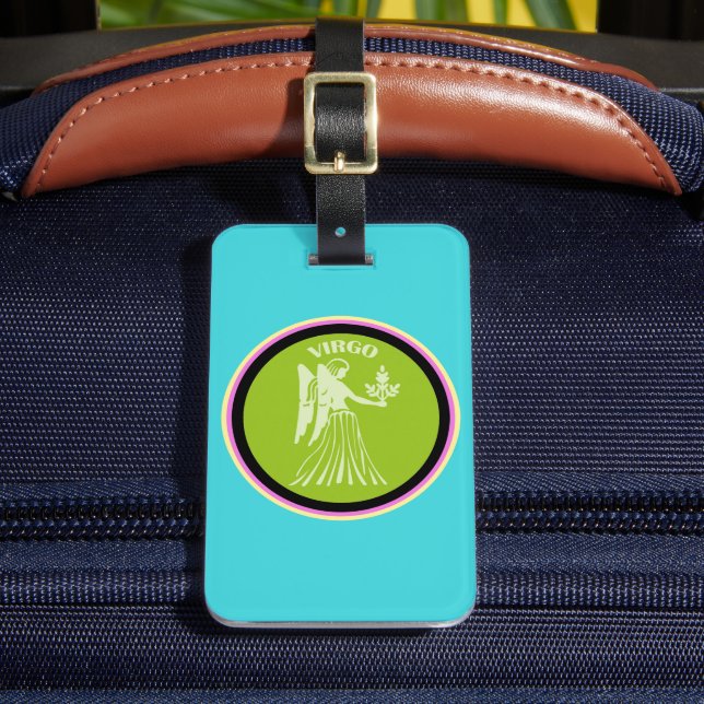 Virgo Luggage Tag Gepäckanhänger (Vorderseite Insitu 2)