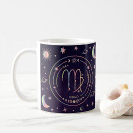 Virgo lustige Ernährungsfakte zodiales Horoskop Kaffeetasse