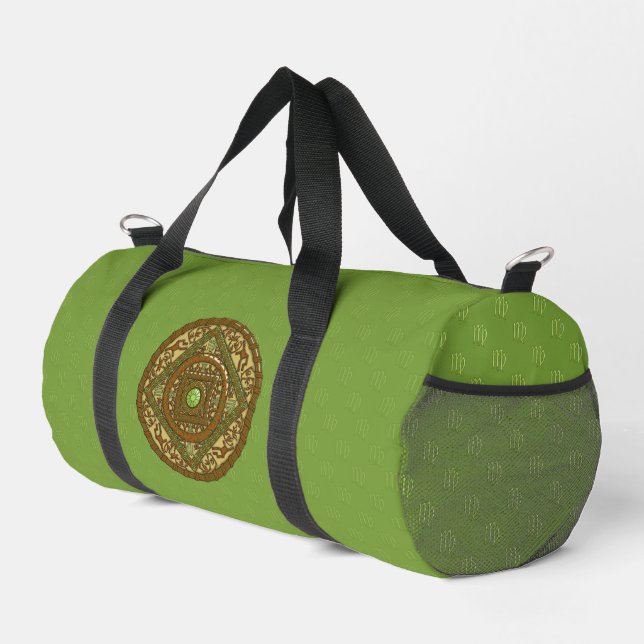 Virgo Mandala Duffle Bag (Rechte Ecke)