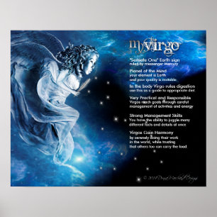 Virgo-Merkmale Poster