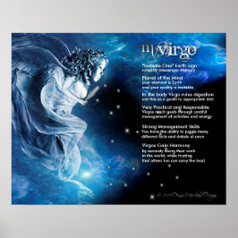 Virgo-Merkmale Poster