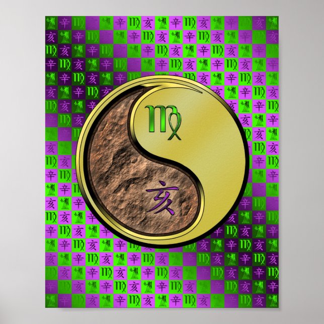 Virgo & Metal Boar Poster (Vorne)