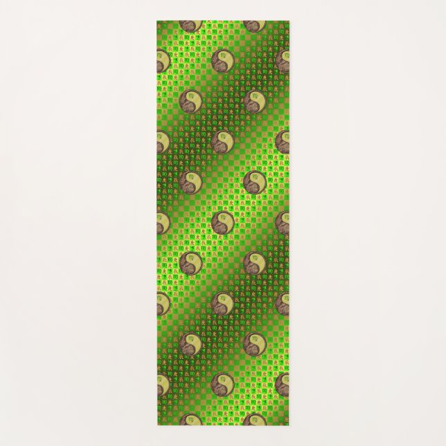 Virgo & Metal Dragon Yogamatte (Vorderseite)