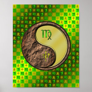 Virgo & Metal Poster