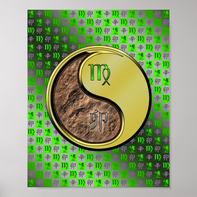 Virgo & Metal Rabbit Poster (Vorne)