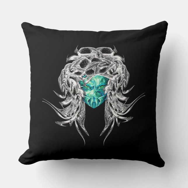 Virgo – Minimalist Zodiac Decorative Pillow Kissen (Vorderseite)
