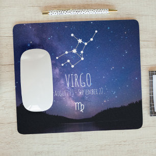 Virgo Personalisiert Zodiac Constellation Mouse P Mousepad