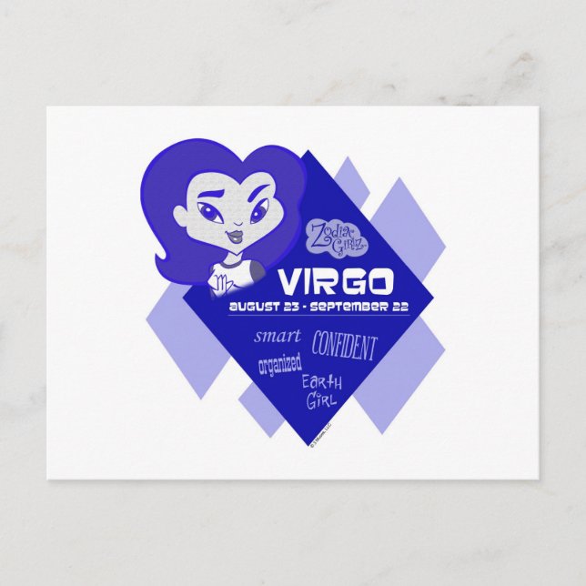 Virgo Postcard Postkarte (Vorderseite)