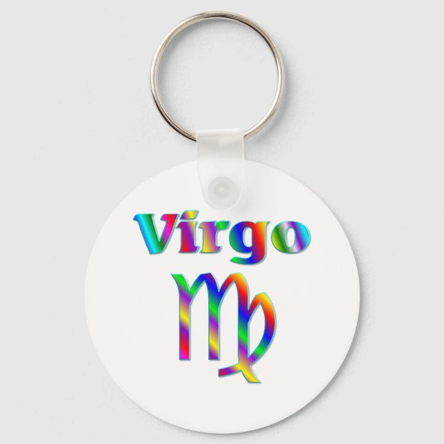 Virgo Rainbow Schlüsselanhänger (Vorderseite)