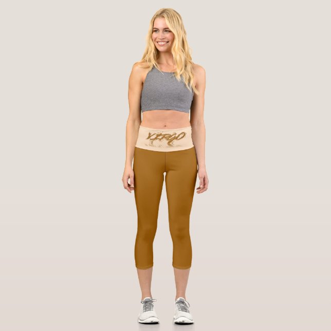 Virgo Reflection Capri Leggings (Vorderseite)