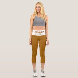 Virgo Reflection Capri Leggings