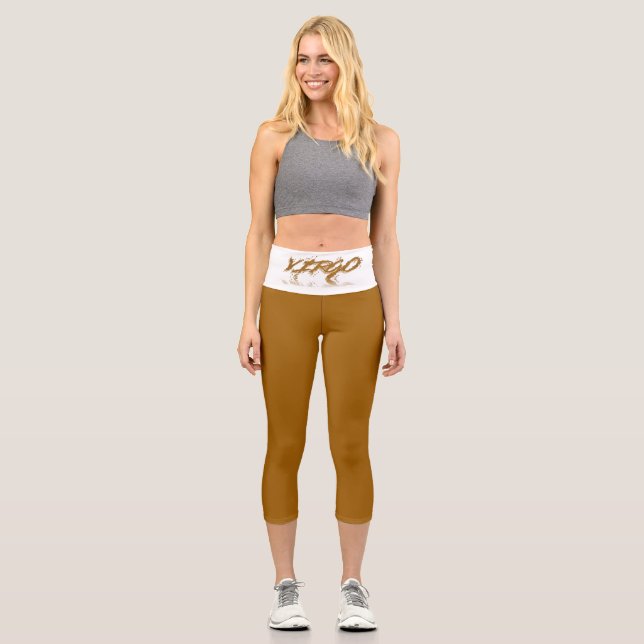 Virgo Reflection Capri Leggings (Vorderseite)
