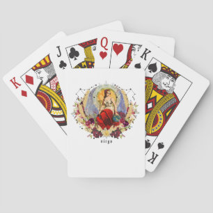 Virgo September Geburtstagsgeschenke Spielkarten