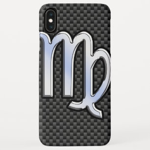 Virgo Sign auf Kohlenstoff-Faser-Print Case-Mate iPhone Hülle