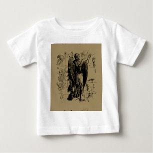 Virgo Sign Constellation Hevelius 1690 Baby T-shirt