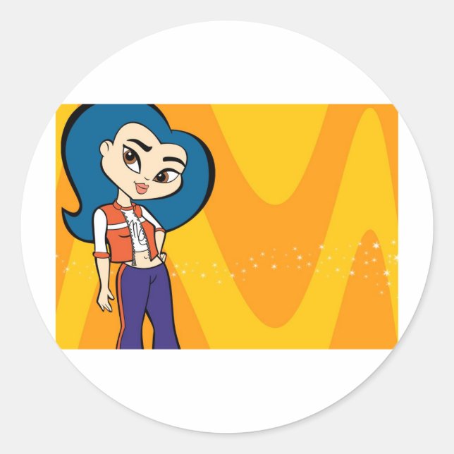 Virgo Stickers (Vorderseite)