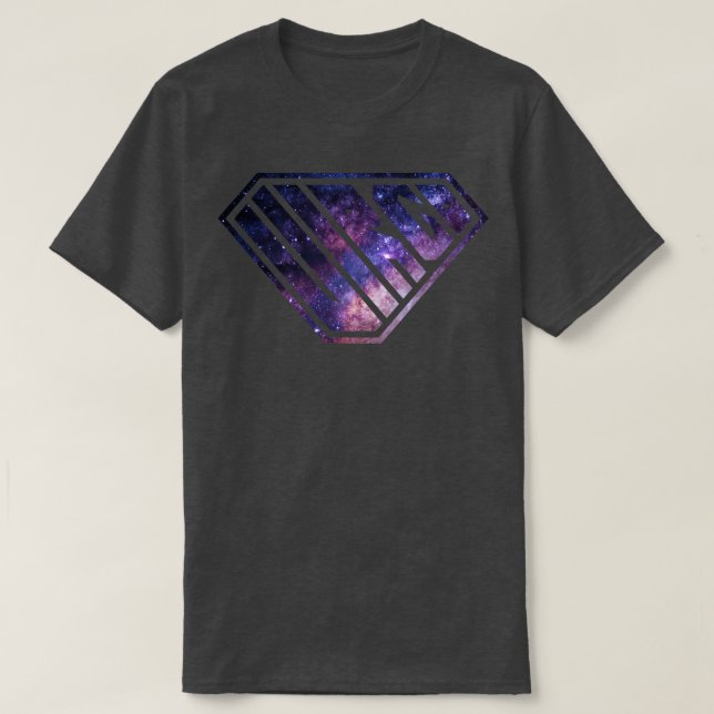 Virgo SuperEmpowered Zodiac Cosmos T-Shirt (Design vorne)