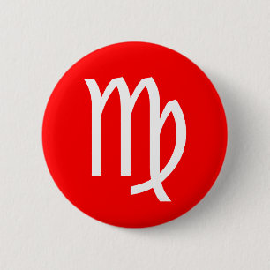 Virgo-Symbol Button