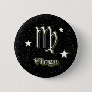 Virgo-Symbol Button