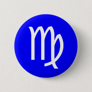 Virgo-Symbol Button