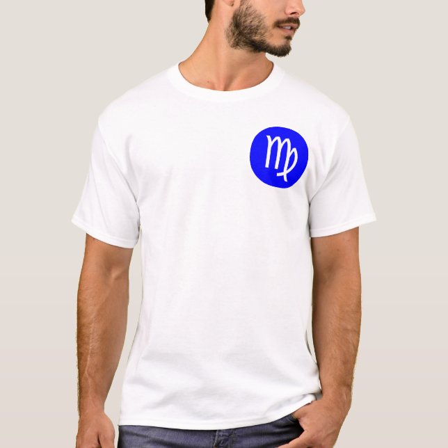 Virgo Symbol - Pocket T-Shirt (Vorderseite)