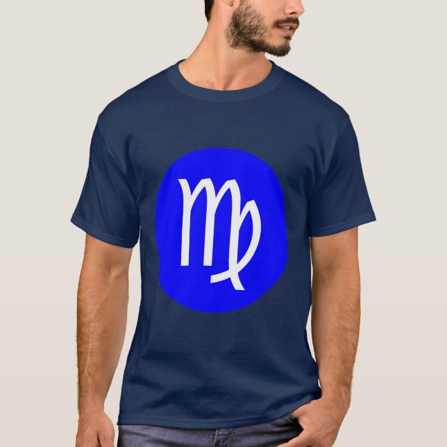 Virgo-Symbol T-Shirt (Vorderseite)
