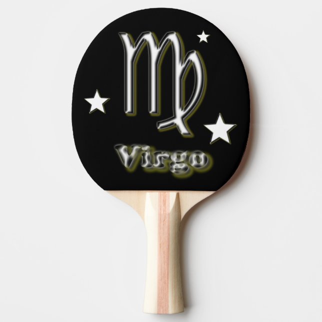 Virgo-Symbol Tischtennis Schläger (Vorderseite)
