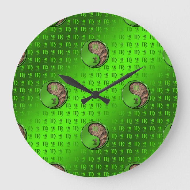 Virgo the Harvester Große Wanduhr (Vorderseite)