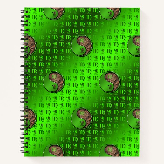 Virgo the Harvester Notizbuch (Vorderseite)