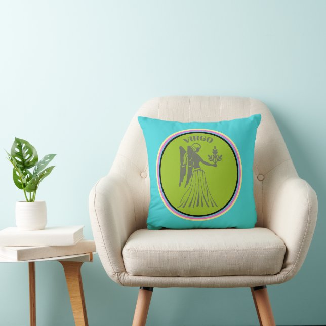 Virgo Throw Pillow Kissen (Stuhl )