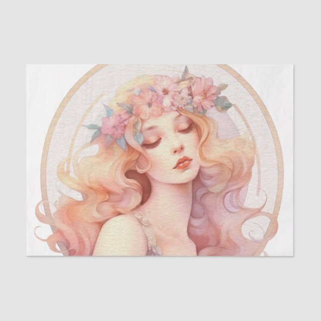 Virgo Tissue Paper Seidenpapier (Vorderseite)