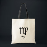 Virgo Tote Bag Tragetasche<br><div class="desc">Zodiac Virgo Tote Bag. August 23 bis 22. September.</div>