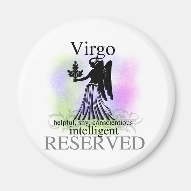 Virgo über Sie Magnet (Vorne)