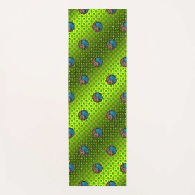 Virgo & Water Monkey Yogamatte (Vorderseite)